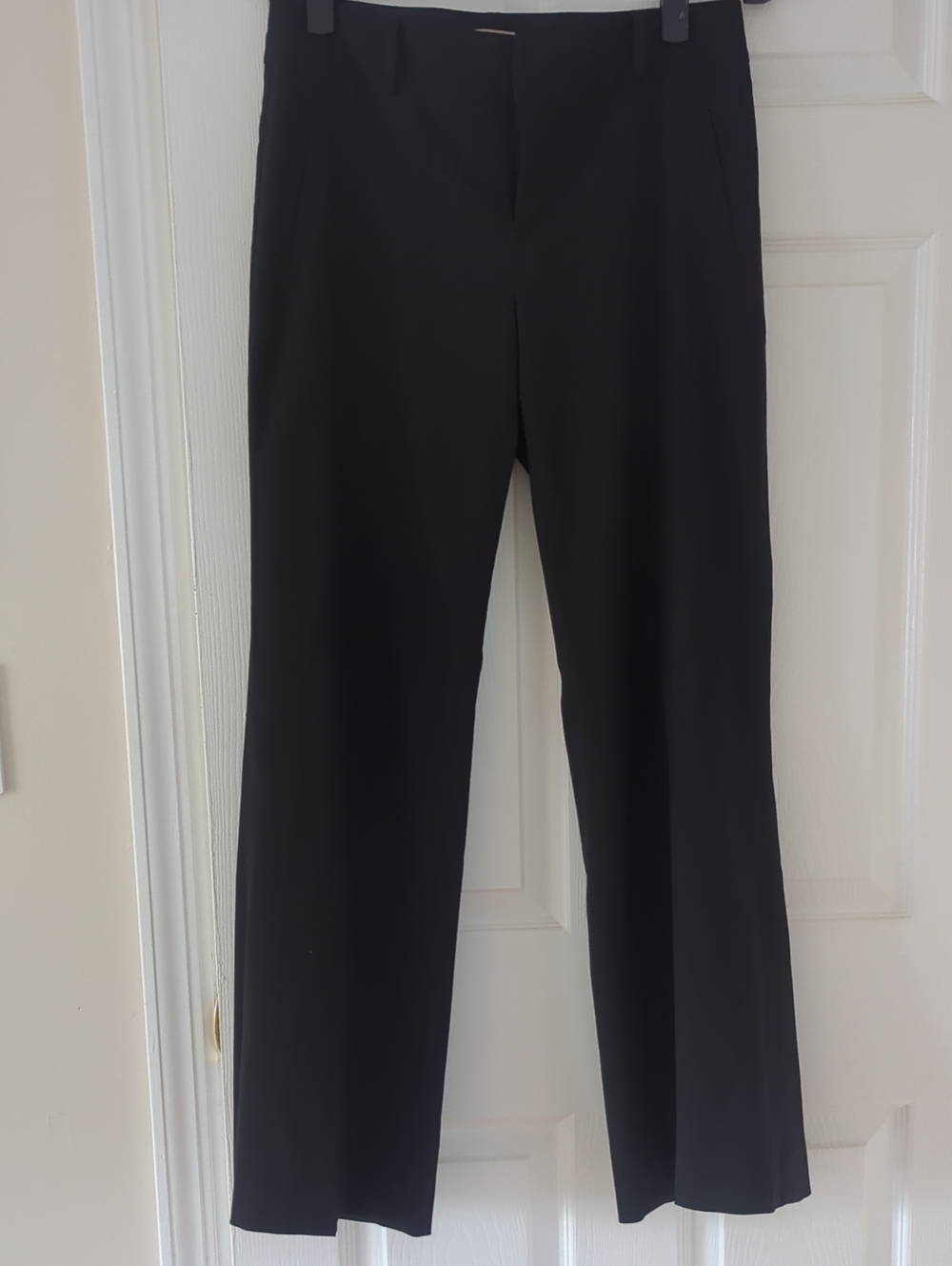 Banana Republic Black Women's Straight-Leg Dress Trousers